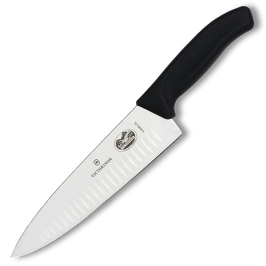 Swiss Classic 8" Chef's Knife with Granton Edge by Victorinox