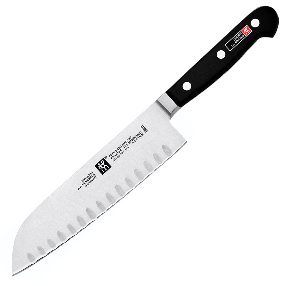 Zwilling TWIN Professional "S" 7" Santoku Hollow Edge Knife