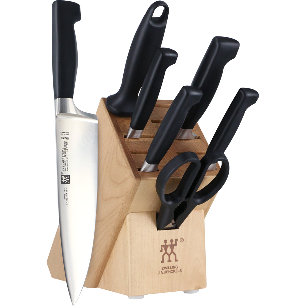 Zwilling Four Star Eco 7-Piece Knife Block Set | Sur La Table Zwilling Four Star Eco 7-Piece Knife Block Set | Sur La Table