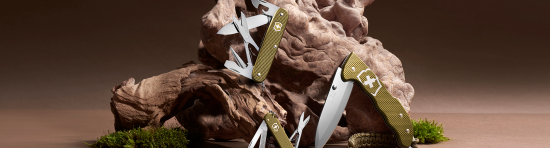 Terra Brown Alox 2024 Limited Edition Swiss Army Knives