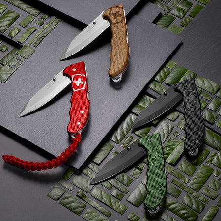 Victorinox Evoke One-Hand Opening Lockblade Knives at Swiss Knife Shop