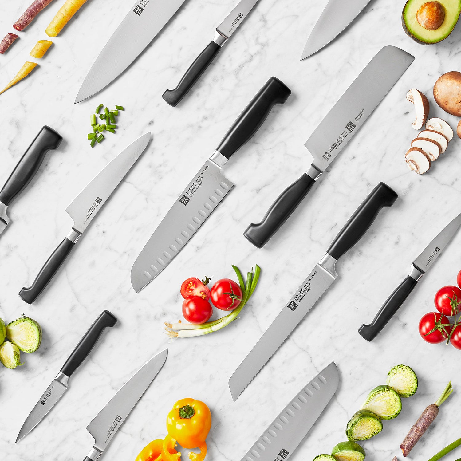 Zwilling Four Star and Four Star II Kitchen Knives