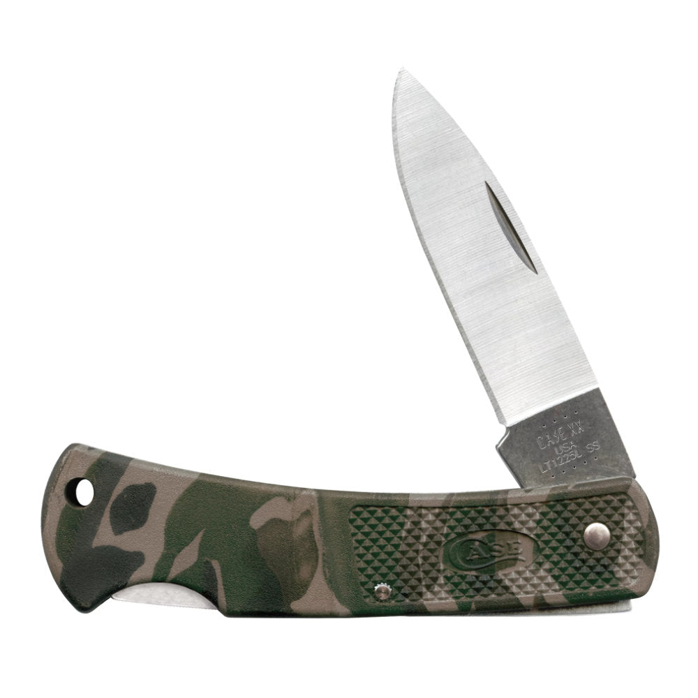 Case Caliber Camouflage Synthetic Lockblade Pocket Knife at Swiss Knife Shop