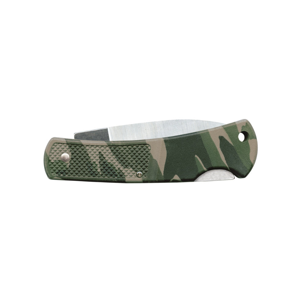 Case Caliber Camouflage Synthetic Lockblade Pocket Knife Closed