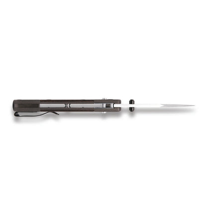 Buck 112 Folding Ranger Crossbar Knife Spine View