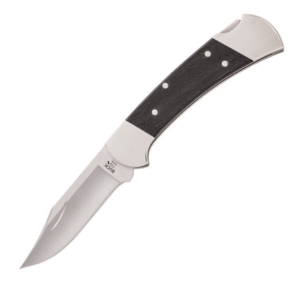 Buck 112 Slim Heritage Elite Folding Knife, Nickel Silver at Swiss Knife Shop