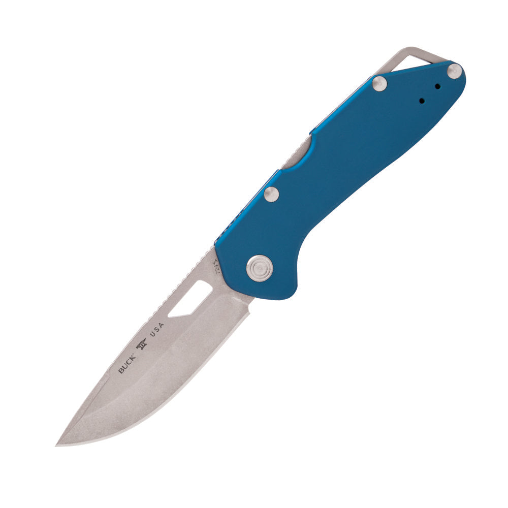 Buck 724 Mustang Folding Knife Blue