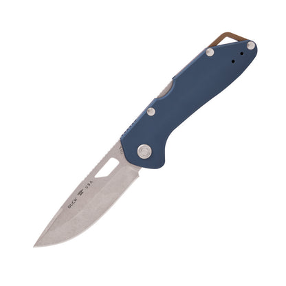 Buck 724 Mustang Folding Knife Dark Blue
