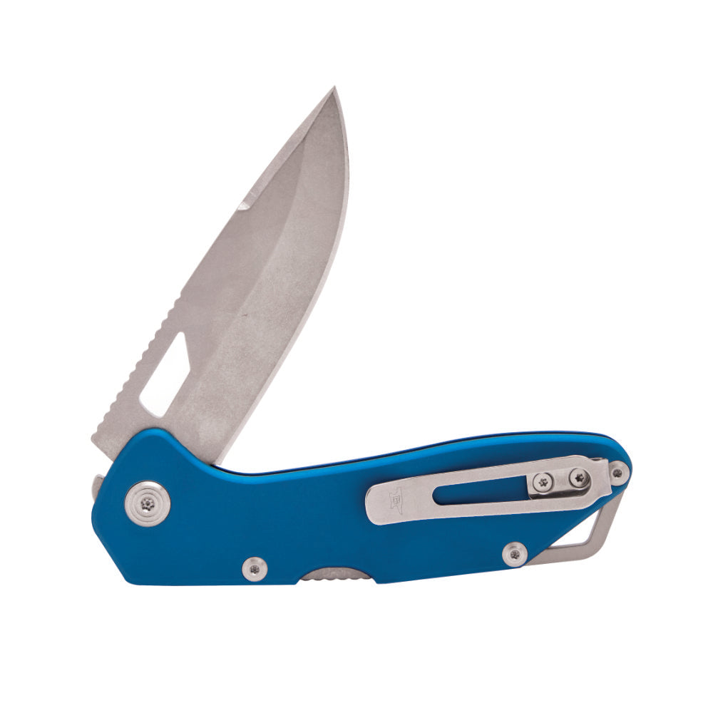 Buck 724 Mustang Folding Knife Back, Folded Open