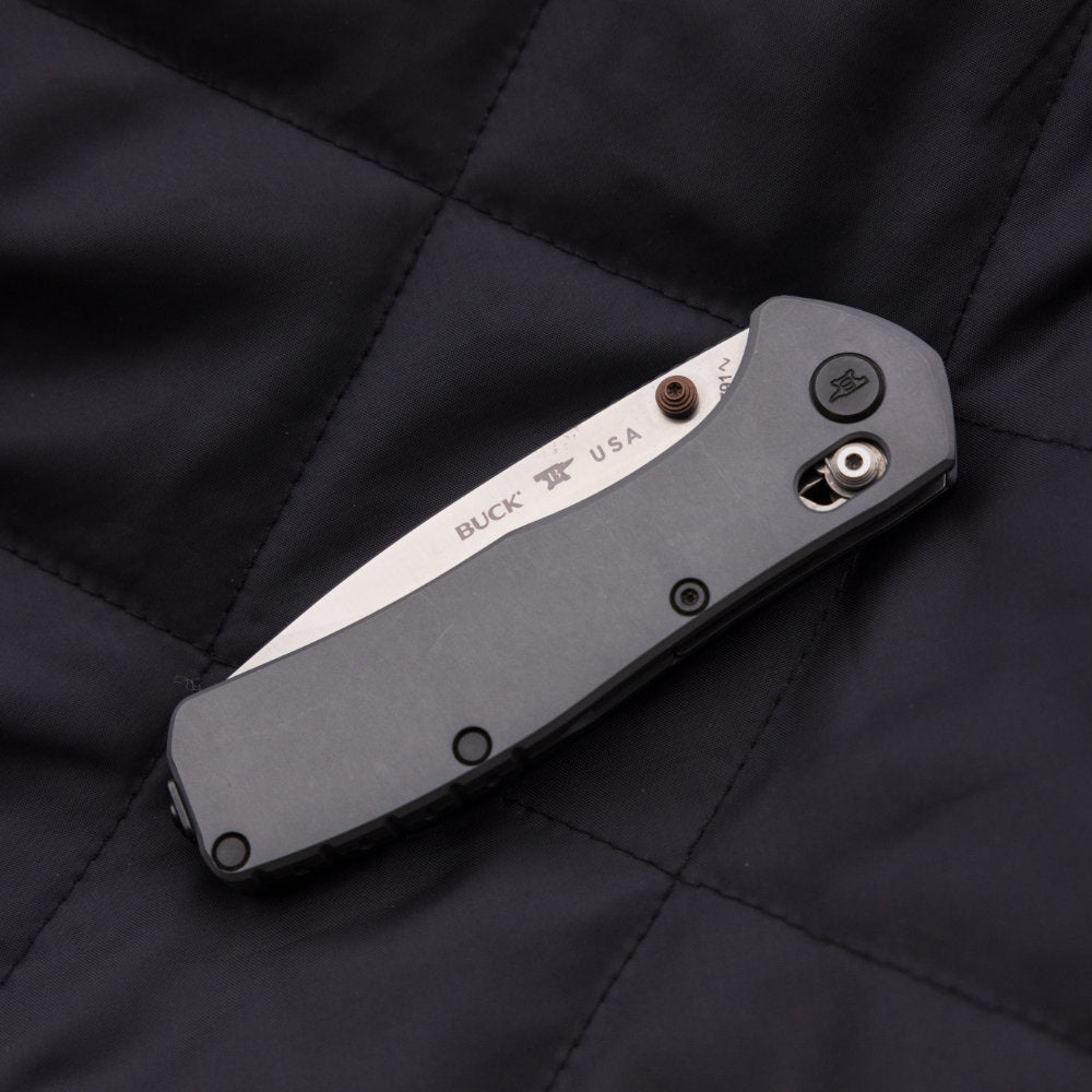 Buck 791 Range Elite Lockblade Knife Closed Lifestyle Shot