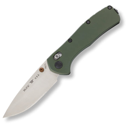 Buck 791 Range Elite Lockblade Knife Green