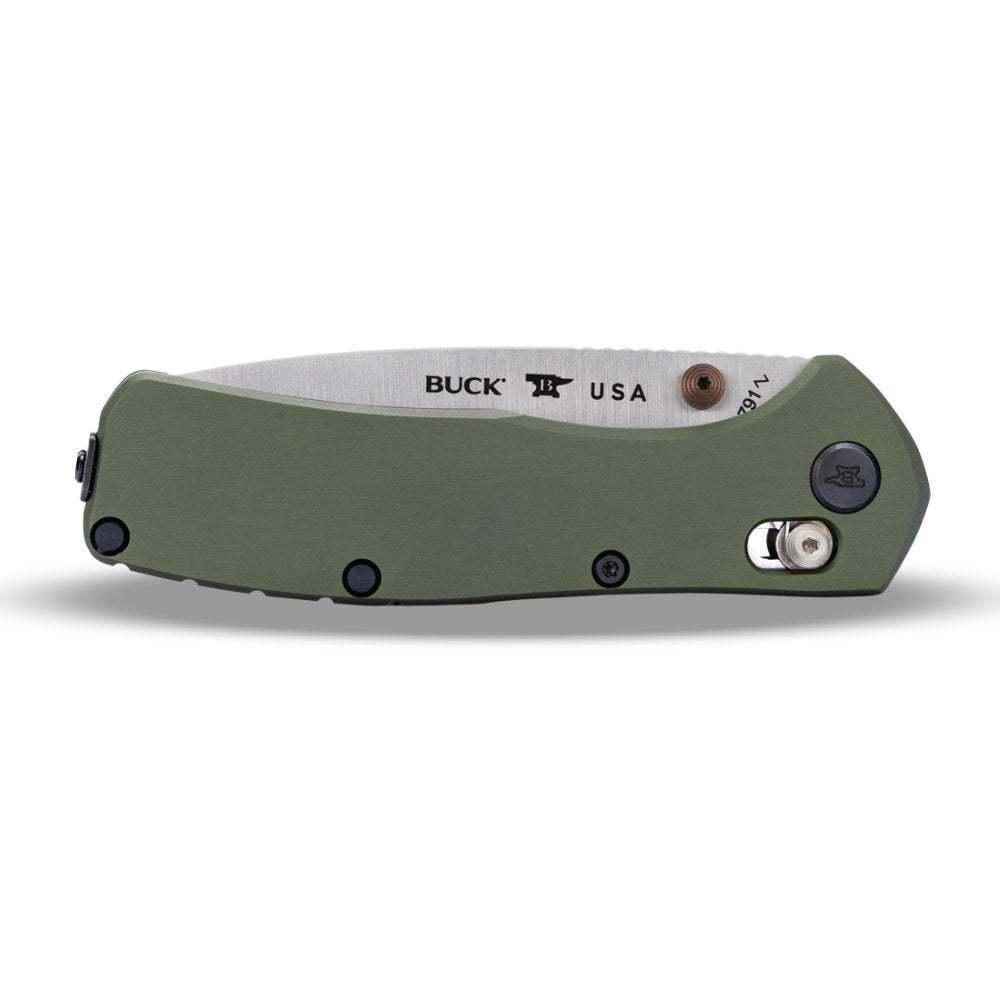 Buck 791 Range Elite Lockblade Knife Closed Front View