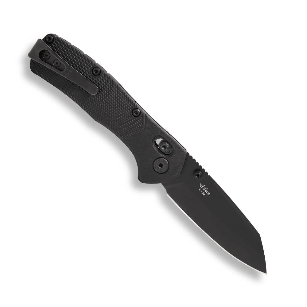 Buck 797 Range Pro Ops Lockblade Knife Fully Open Back Clip View