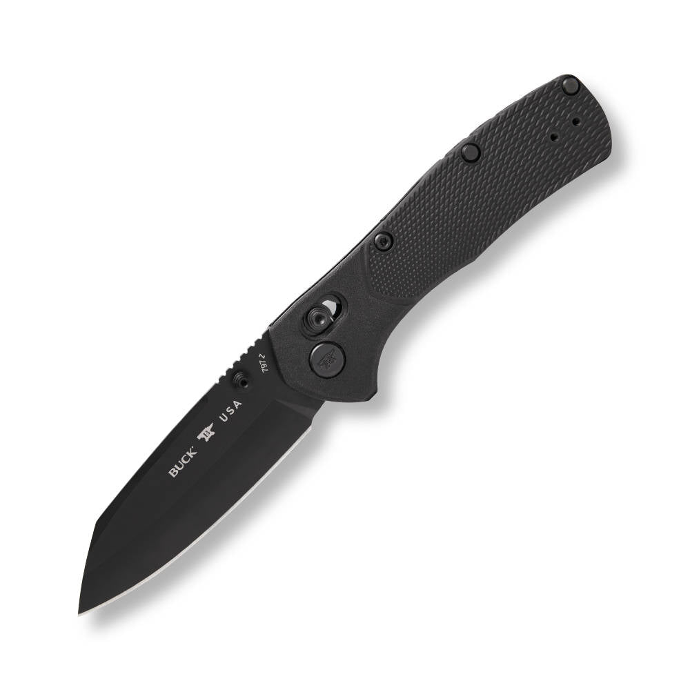 Buck 797 Range Pro Ops Lockblade Knife Fully Open, Black