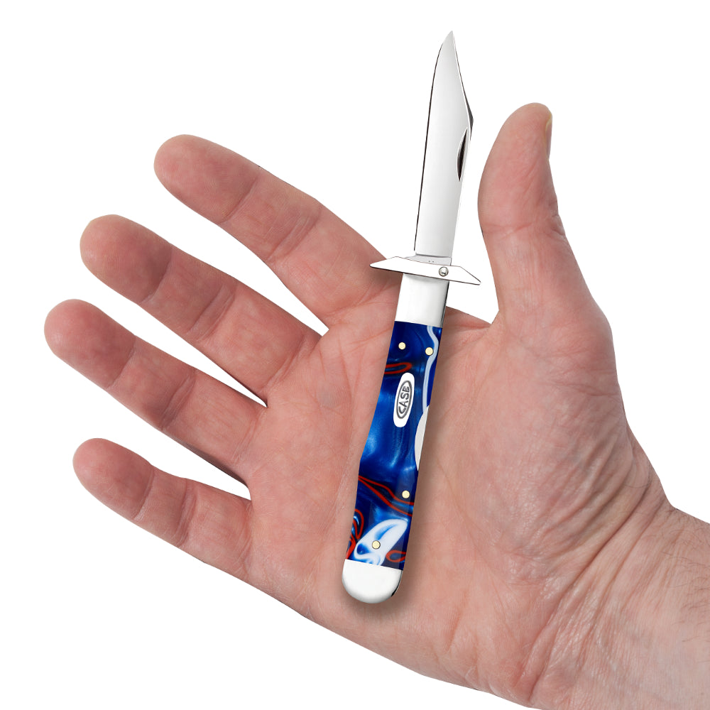 Case Cheetah Cub Patriotic Kirinite 2026 Vault Pocket Knife