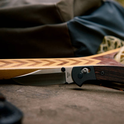 Buck 112 Folding Ranger Crossbar Knife with Camping Gear
