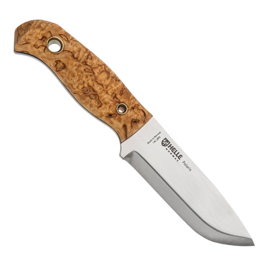 Helle Polaris Compact Outdoor Knife with Leather Sheath