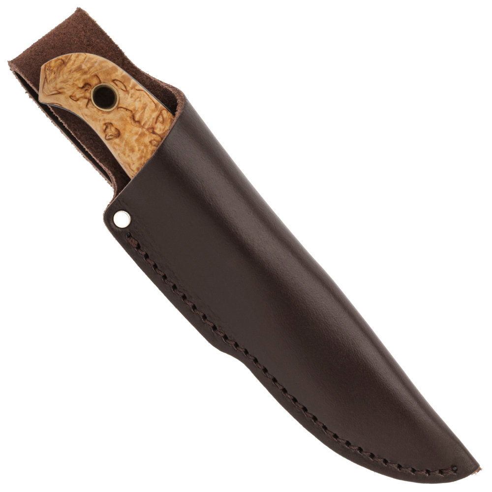 Helle Polaris Outdoor Knife with Leather Sheath at Swiss Knife Shop