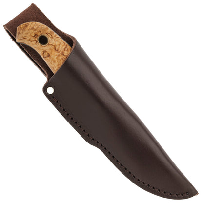 Helle Polaris Compact Outdoor Knife with Leather Sheath at Swiss Knife Shop