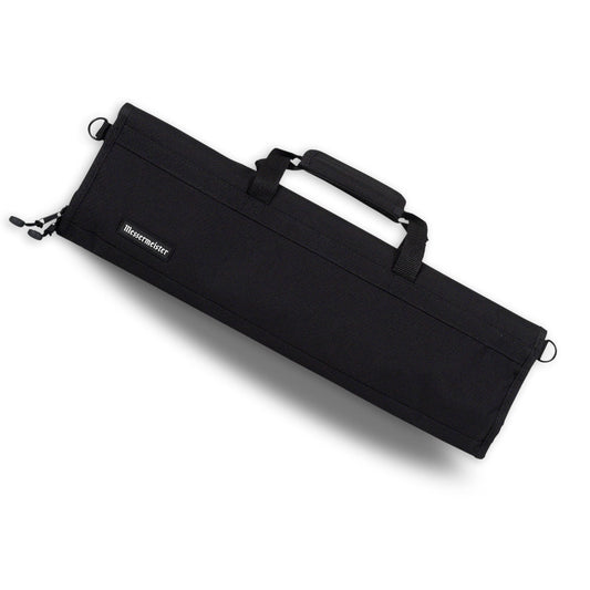 Messermeister Preservation Black 8-Slot Knife Roll at Swiss Knife Shop
