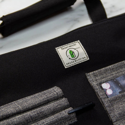 Messermeister Preservation 8-Slot Knife Roll is Made from Recycled Water Bottles