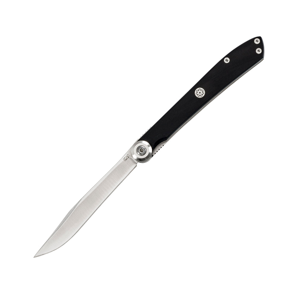 Kai Folding Personal Steak Knife Fully Open with Locking Blade
