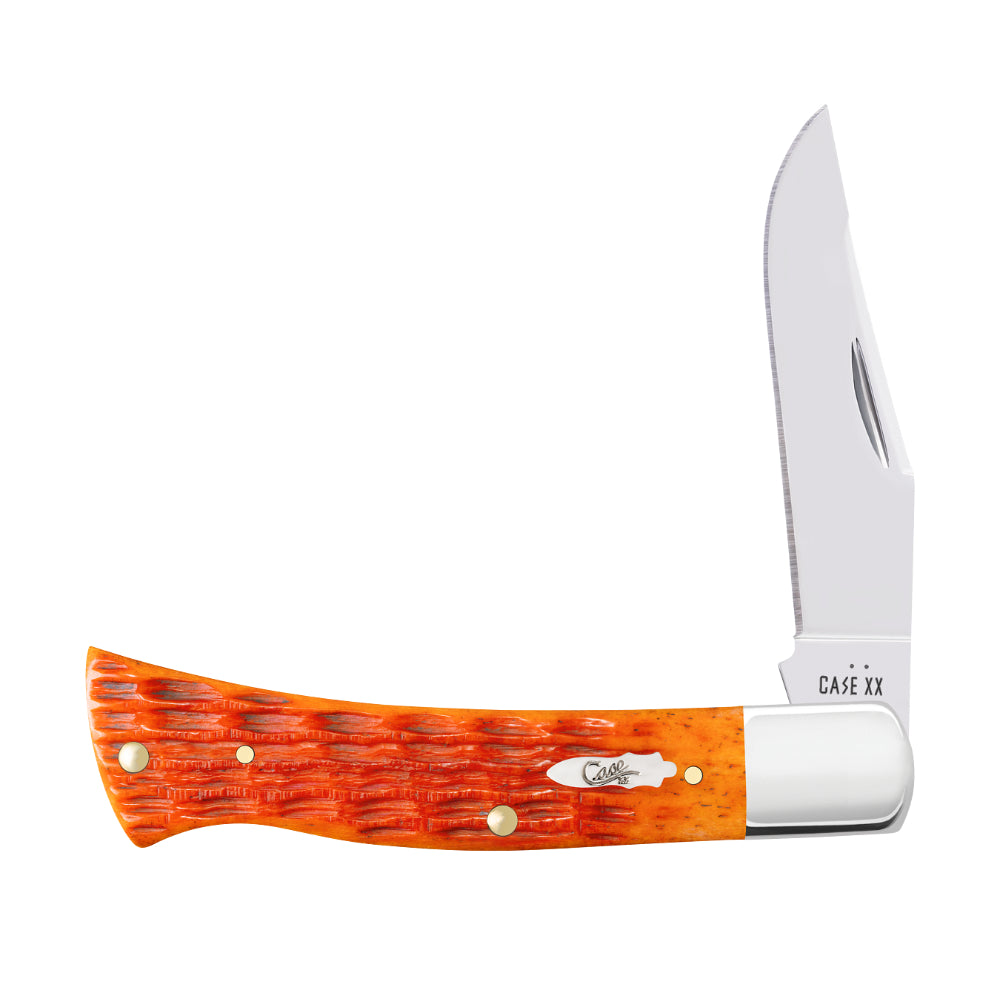 Case Axe Handle Tequila Sunrise Bone Pocket Knife at Swiss Knife Shop