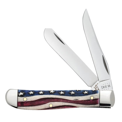 Case Mini Trapper Star Spangled Pocket Knife at Swiss Knife Shop
