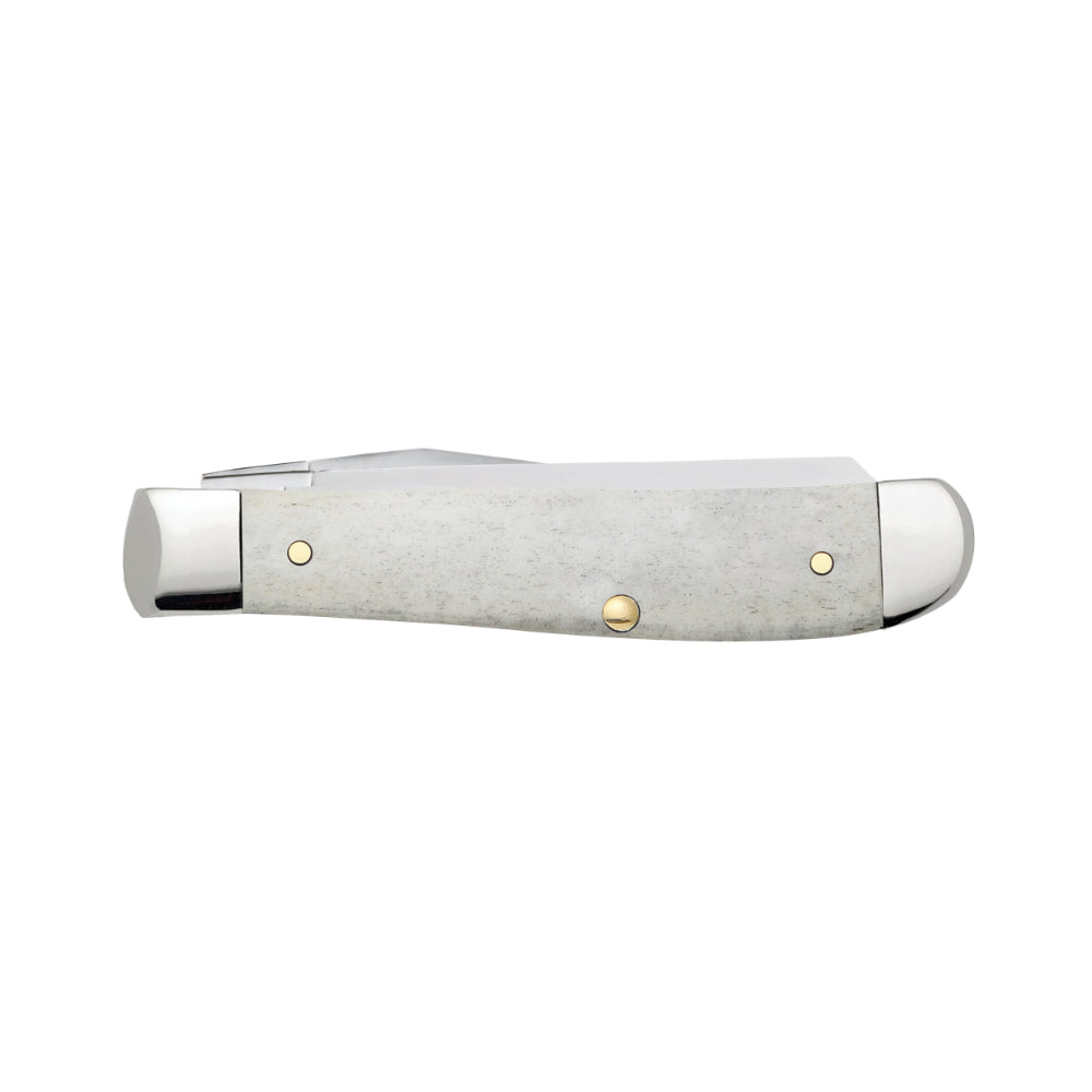 Case Mini Trapper Star Spangled Pocket Knife Back Handle View