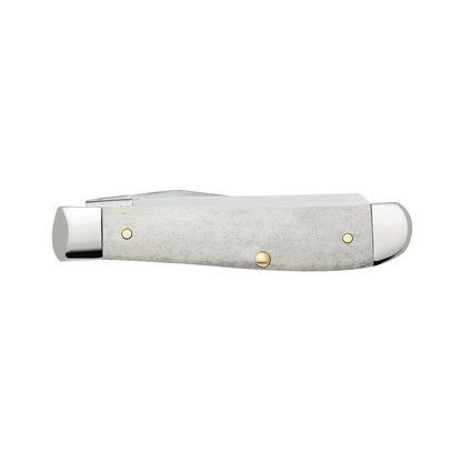 Case Mini Trapper Star Spangled Pocket Knife Back Handle View