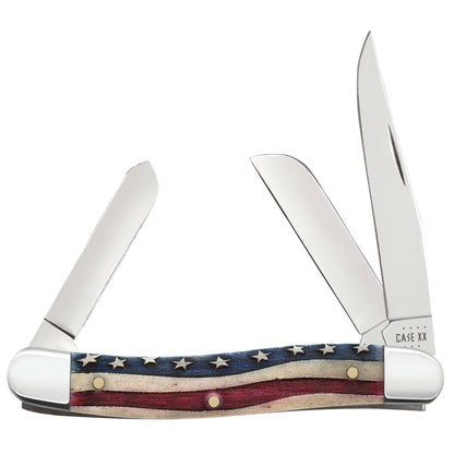 Case Medium Stockman Star Spangled Pocket Knife at Swiss Knife Shop