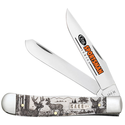 Case Trapper Sportsman Series Deer Pocket Knife at Swiss Knife Shop