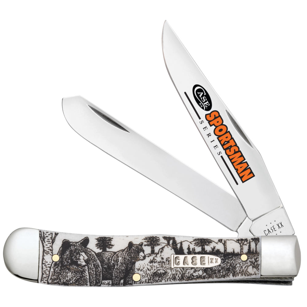Case Trapper Sportsman Series Bear Pocket Knife at Swiss Knife Shop