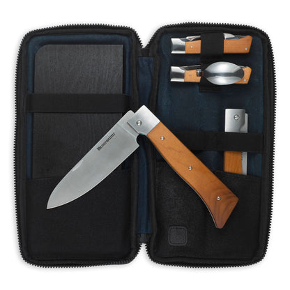 Messermeister Adventure Chef Maple 6-Piece Summit Outdoor Knife Set at Swiss Knife Shop