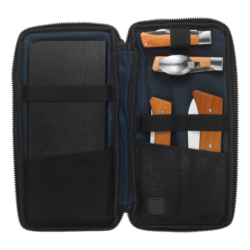 Messermeister Adventure Chef Maple 6-Piece Summit Outdoor Knife Set Folded in Case