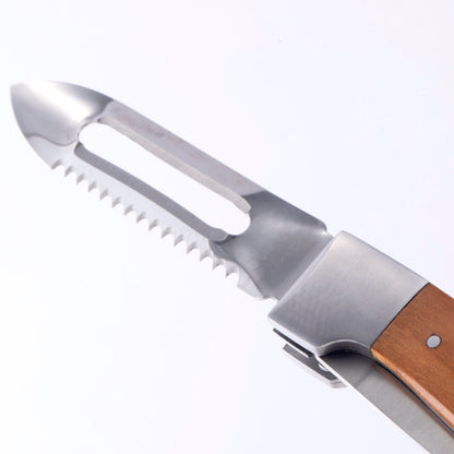 Messermeister Adventure Chef Folding Peeler and Parer Tool Parer Detail