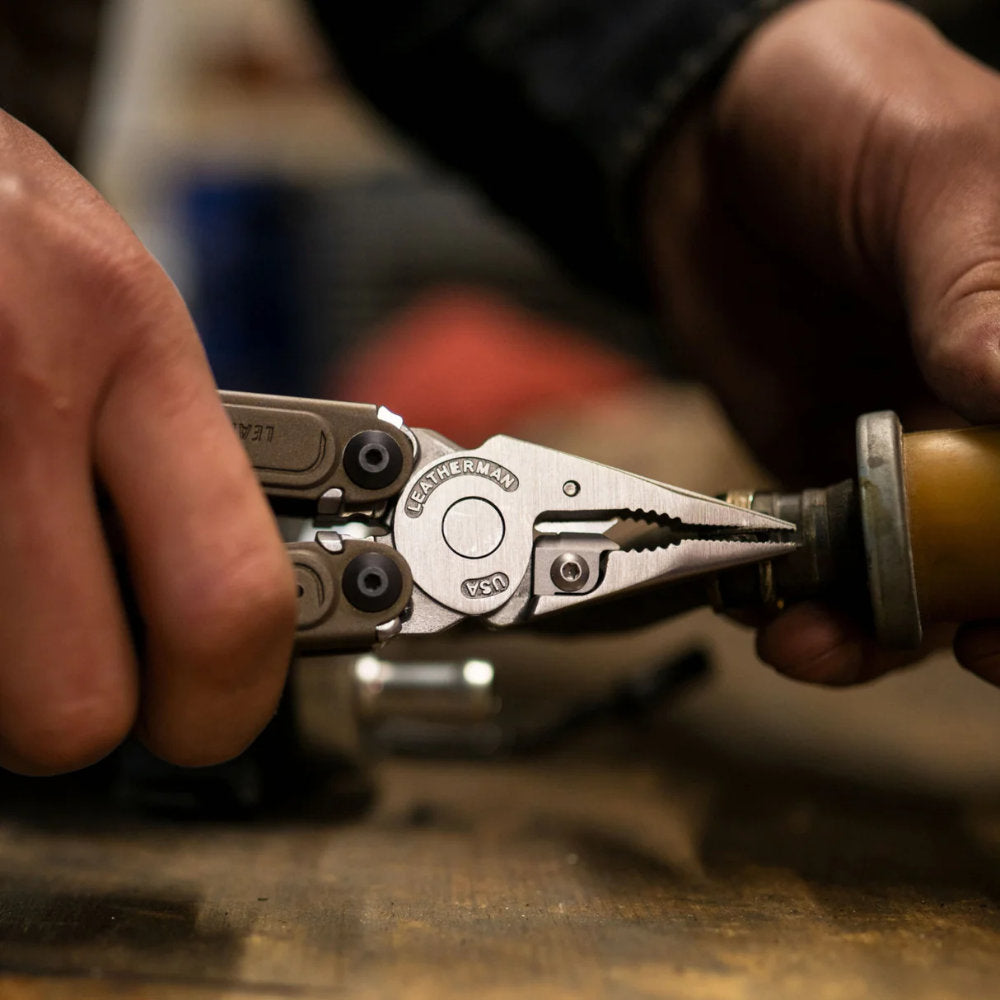 Leatherman ARC Talos Strong Pliers in Use