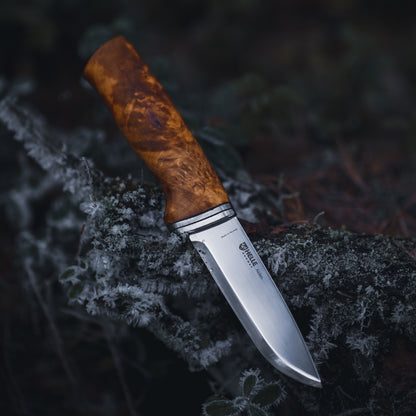 Helle Alden Outdoor Knife Lifestyle Shot Outdoors