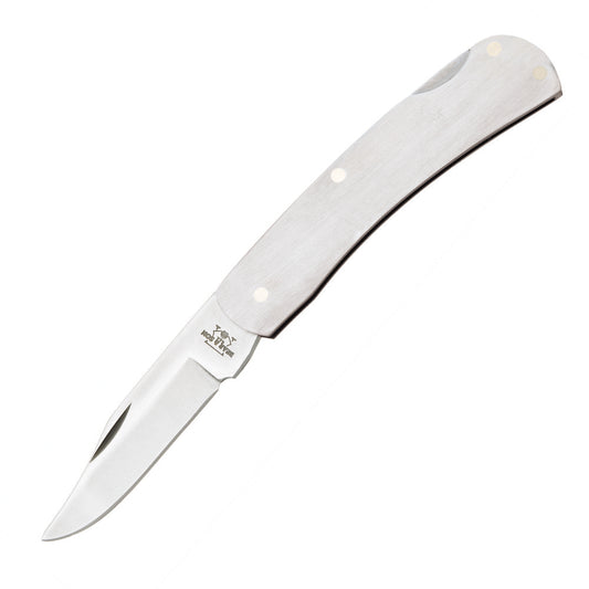 Bear and Son 105 Executive Stainless Steel Clip Point Lockback Knife at Swiss Knife Shop