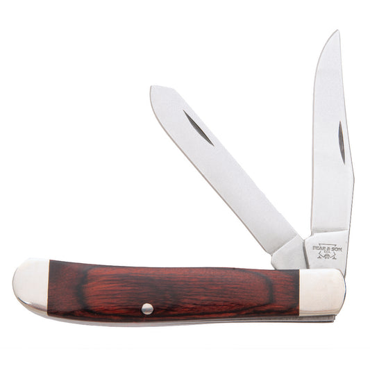Bear and Son 207R Mini Trapper Rosewood Slipjoint Knife at Swiss Knife Shop