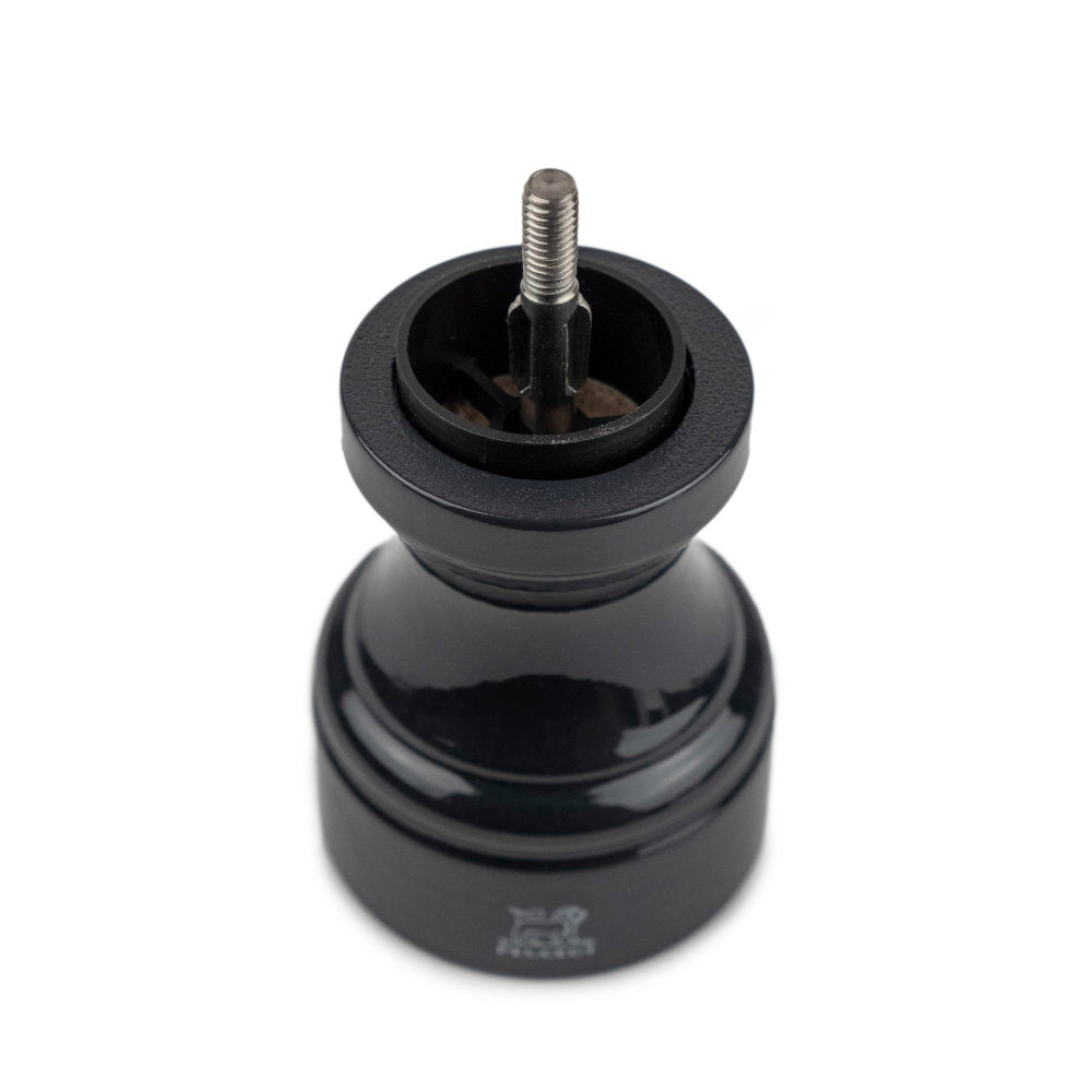 Peugeot Bistrorama 4" Lacquer Pepper Mill Open for Easy Refilling