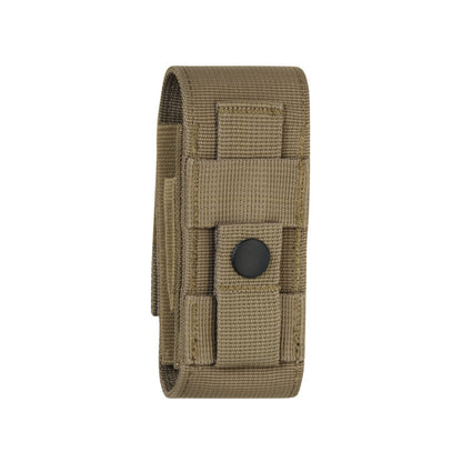 Leatherman Large Brown MOLLE Multi-tool Sheath Back View