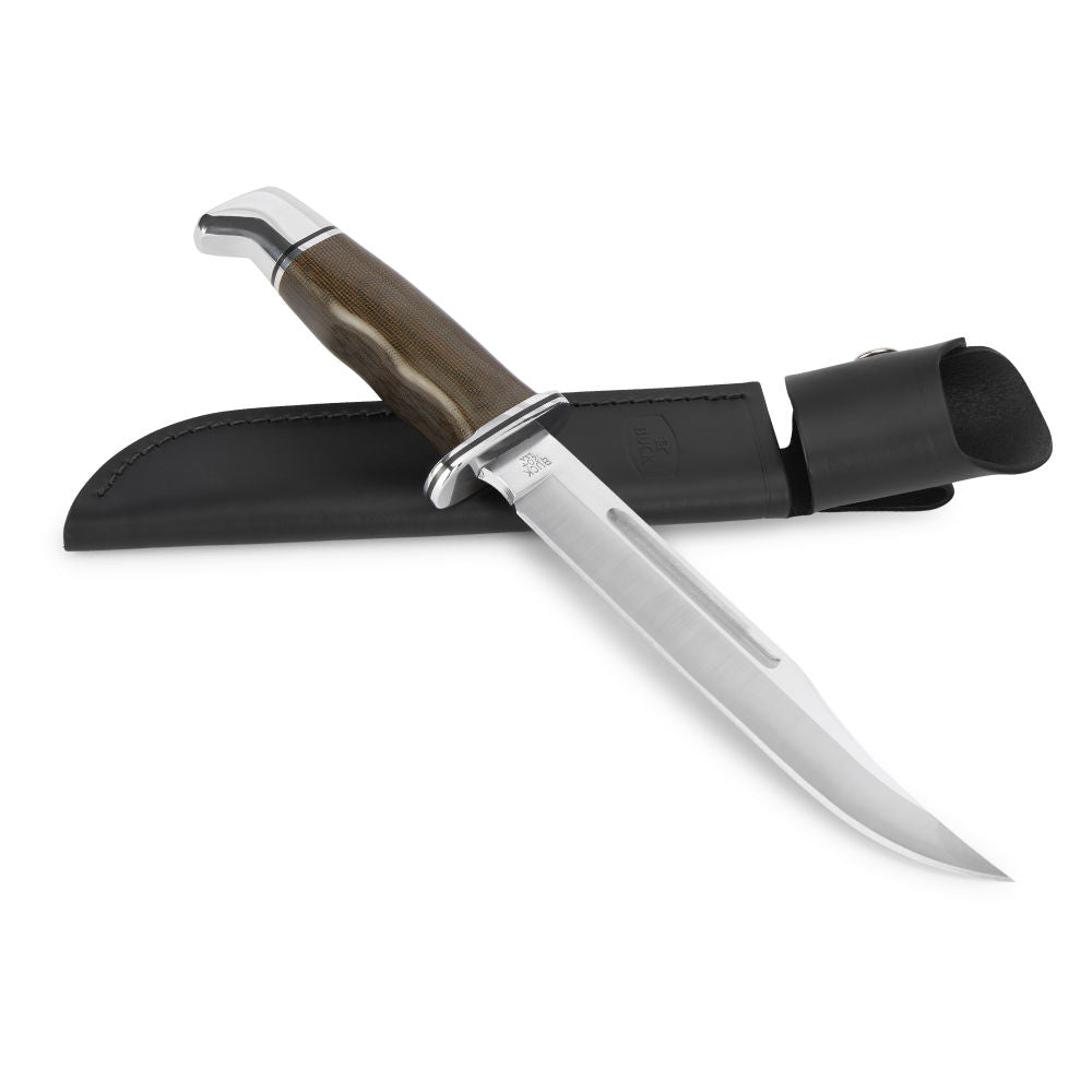 Buck 120 General Pro Knife with Included Leather Sheath