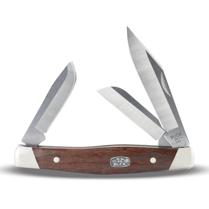 Buck 301 Stockman Folding Pocket Knife, Granadillo Handle