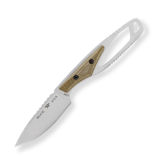 Buck 635 Paklite Cape Pro Fixed Blade Knife with Micarta Handles at Swiss Knife Shop