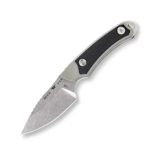 Buck 662 Alpha Scout Select Fixed Blade Knife Black at Swiss Knife Shop