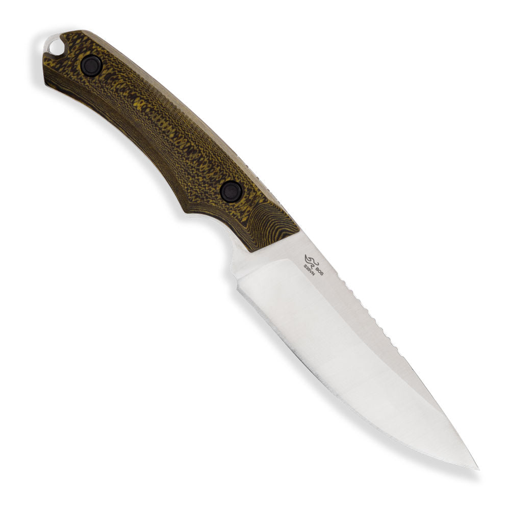 Buck 663 Alpha Guide Pro Fixed Blade Knife Richlite Back View