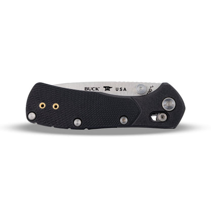 Buck 790 Mini Range Pro Lockblade Knife Closed with Textured Handles