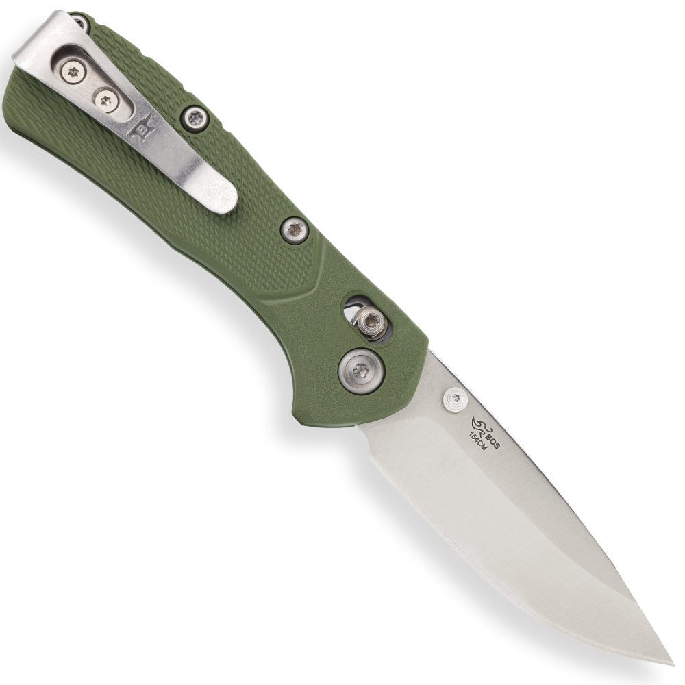 Buck 791 Range Pro Lockblade Knife Open with Pocket Clip