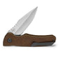 Buck 841 Sprint Pro Micarta Folding Lockblade Knife Partially Open